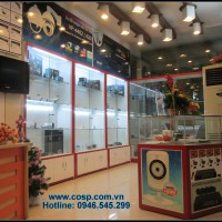 Thiết kế cửa hàng thiết bị an ninh
